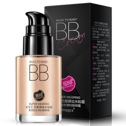 Clear and sleek hydrating cream nude makeup BB your world