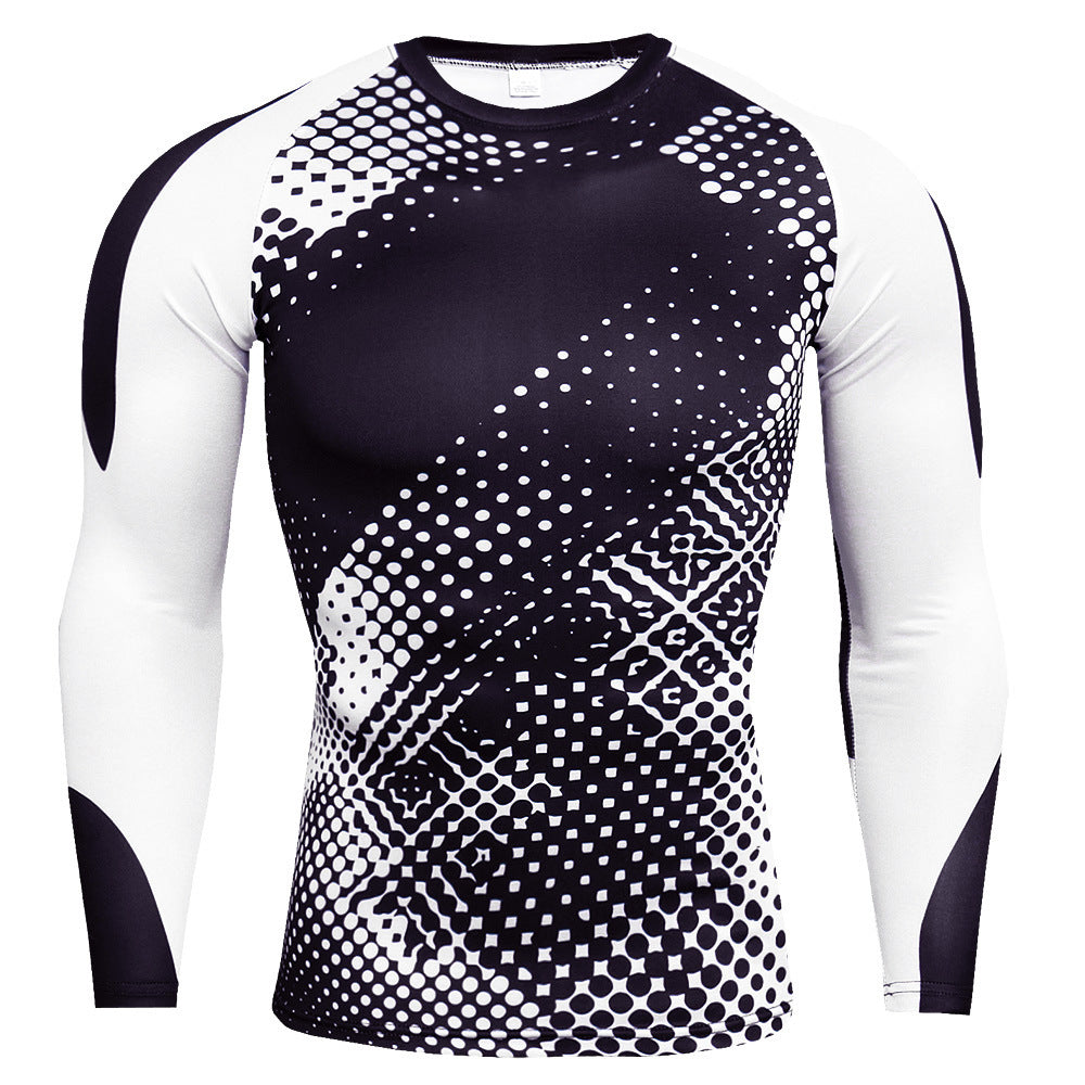 Digital printed fitness clothing