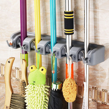 Bathroom Broom Hanger