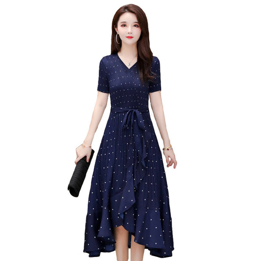 Poldian chiffon dress women"s summer new style lady"s