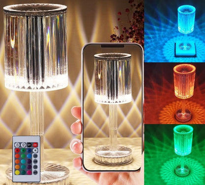 New Crystal Table Lamp Hotel Decoration For Home Decor Romantic Gift your world