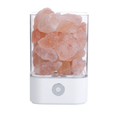 USB Crystal Light Himalayan Salt LED Lamp