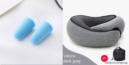 Travel Neck Pillow Non-Deformed Airplane Pillow your world