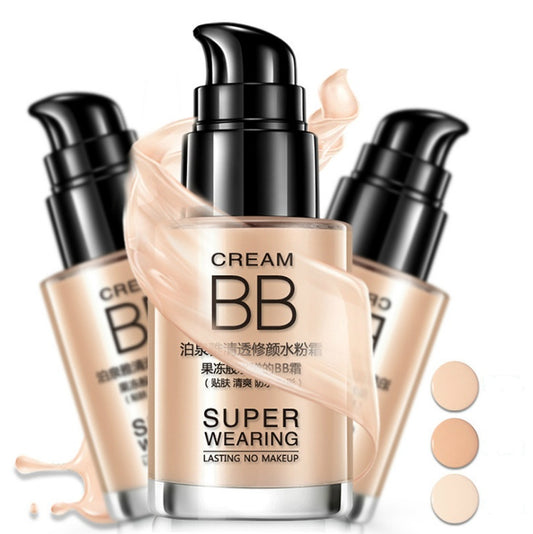 Clear and sleek hydrating cream nude makeup BB your world