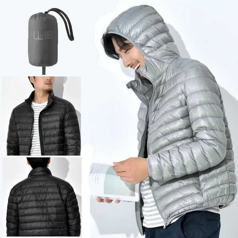 Lightweight Down Jacket Men's Korean Style Slim Short