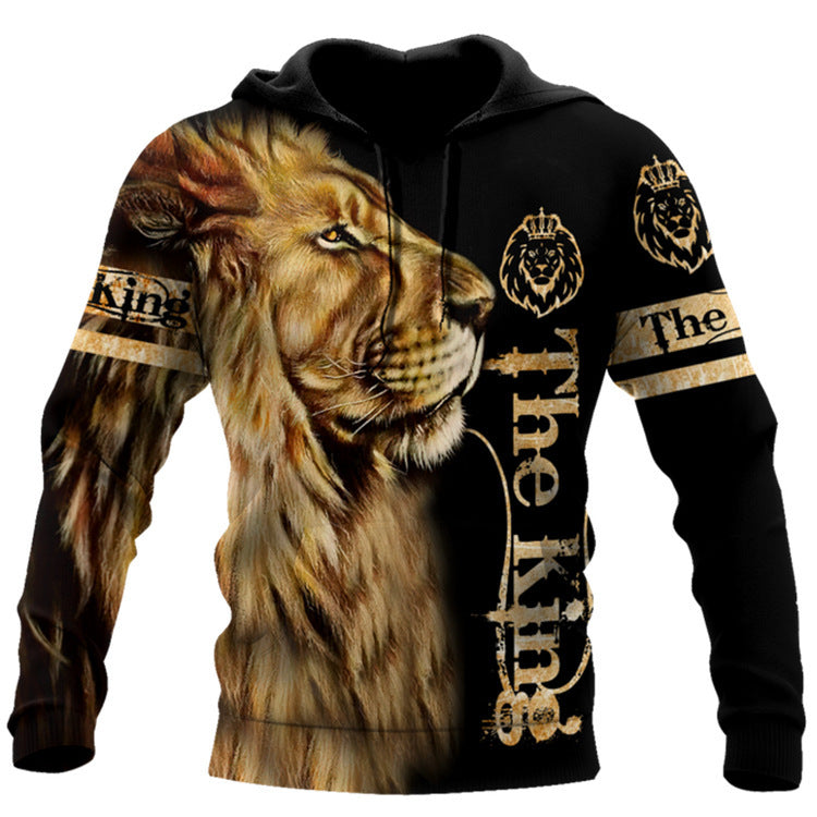 Hoodies For Men Cool Animal-print Street - your world