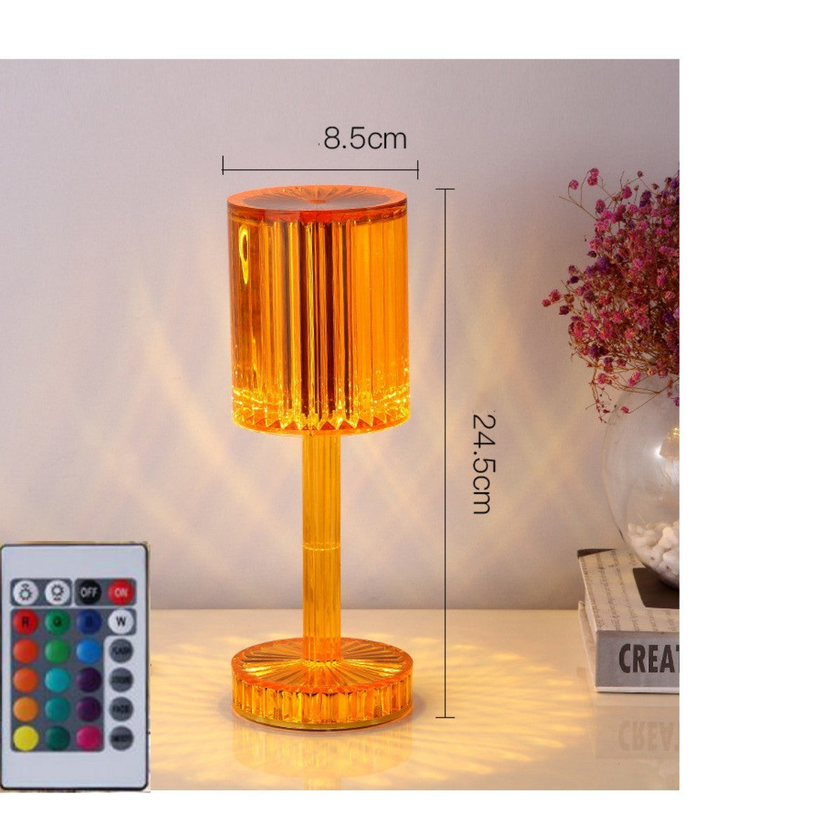 New Crystal Table Lamp Hotel Decoration For Home Decor Romantic Gift your world