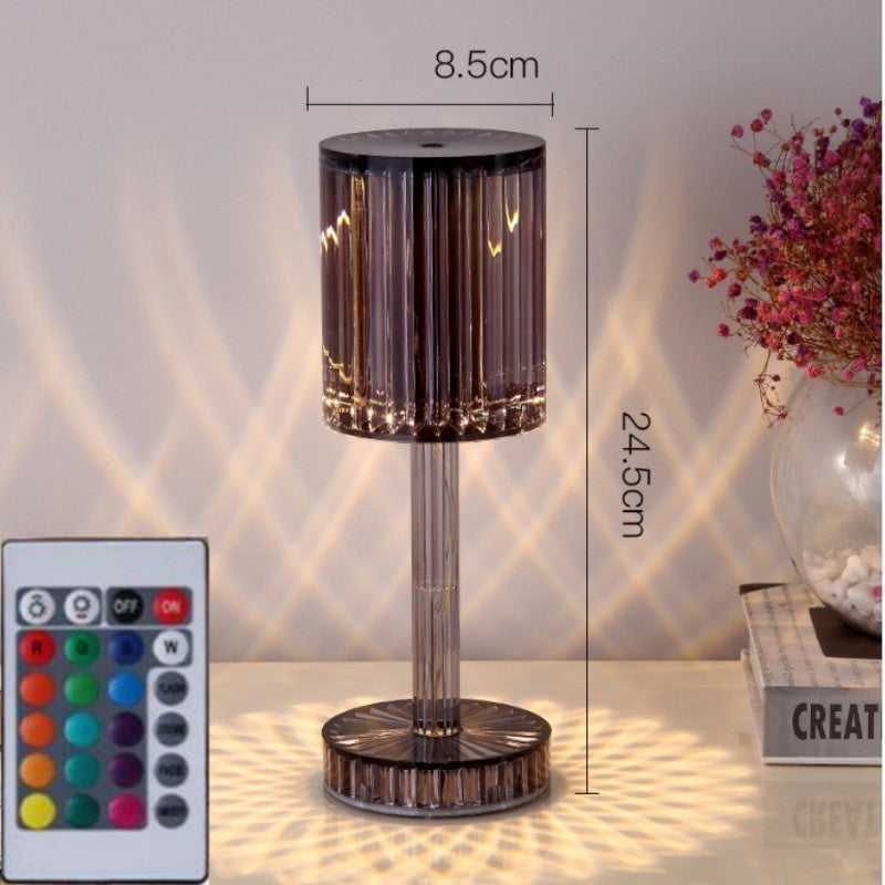 New Crystal Table Lamp Hotel Decoration For Home Decor Romantic Gift your world