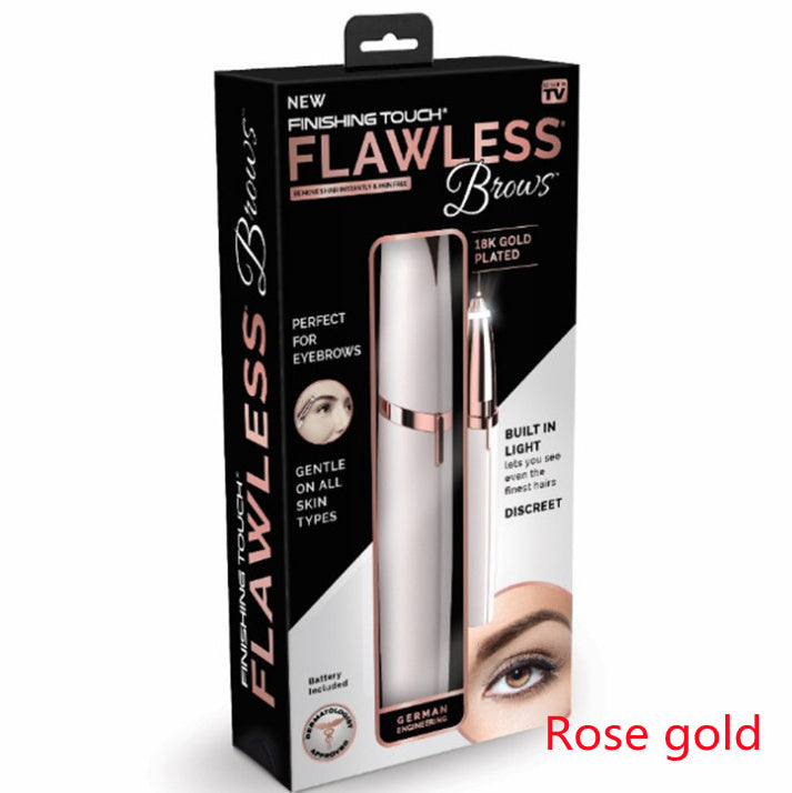 Flawlessly Brows Electric Eyebrow Remover your world