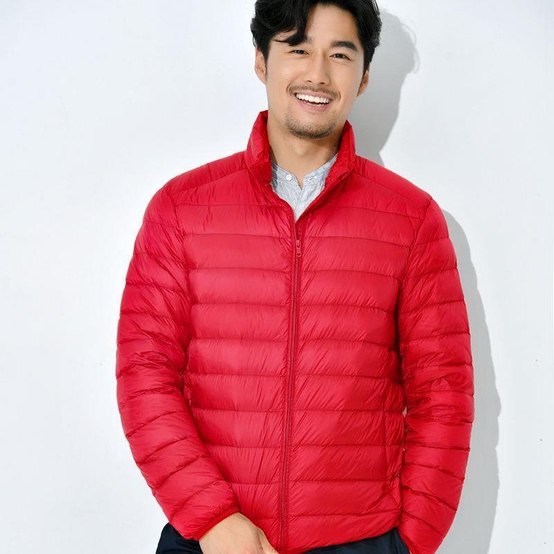 Lightweight Down Jacket Men's Korean Style Slim Short