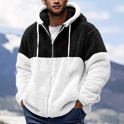 Men's Double-sided Fleece Thermal Jacket