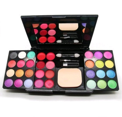 Makeup Box 24 Eyeshadow 8 Lipstick 4 Blush 3 Powder 39 Color Makeup Disc your world