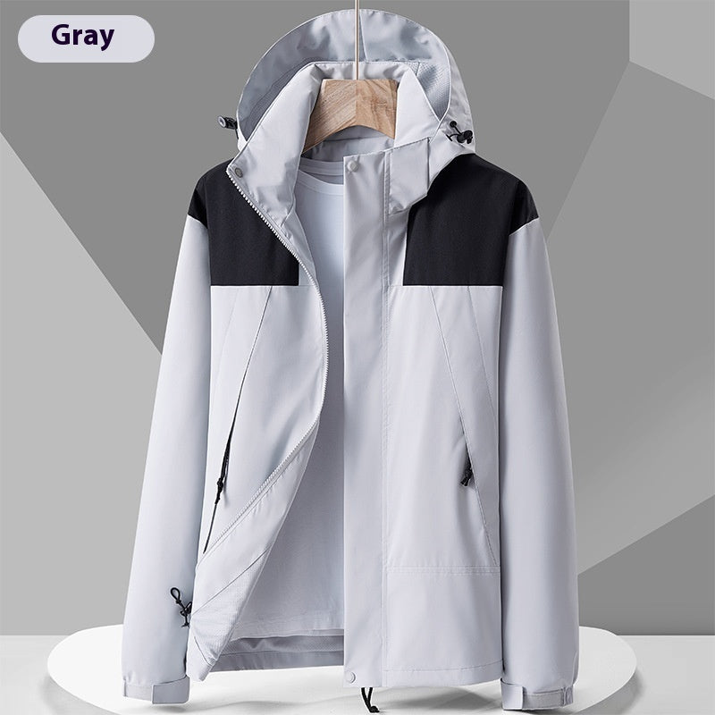 Women's Windproof Waterproof Thickened Warm Three-in-one