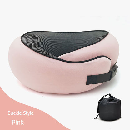 Travel Neck Pillow Non-Deformed Airplane Pillow your world