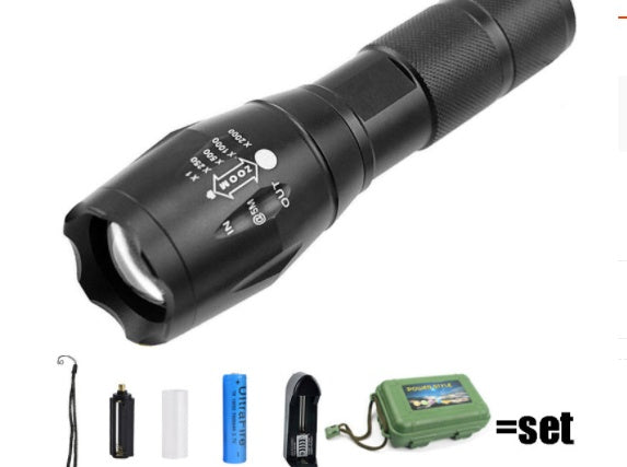 Rechargeable Super Bright Flashlight