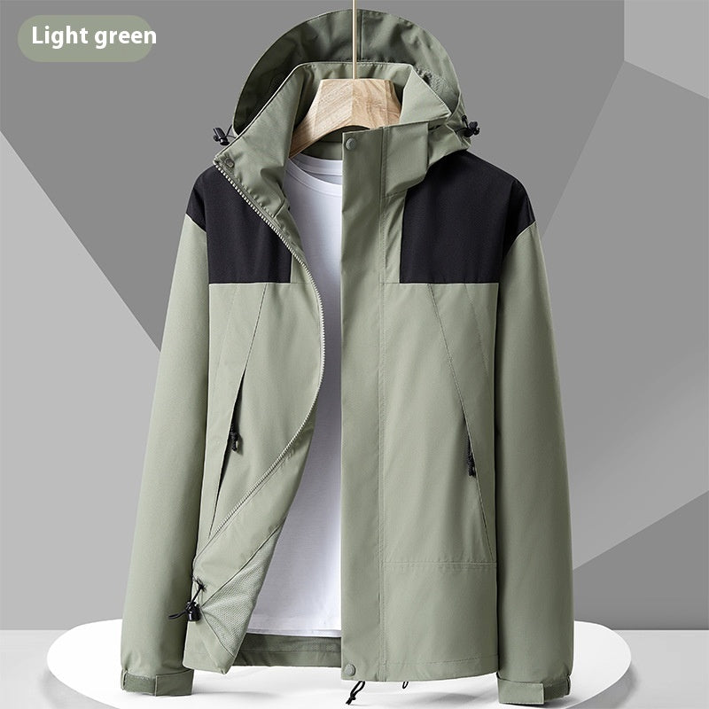 Women's Windproof Waterproof Thickened Warm Three-in-one