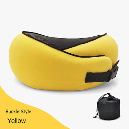 Travel Neck Pillow Non-Deformed Airplane Pillow your world