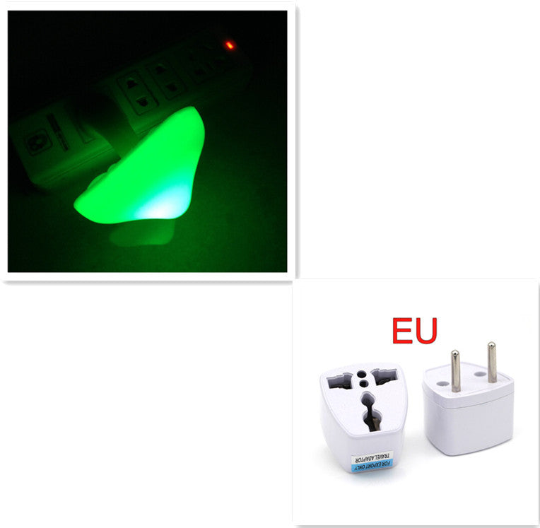 LED Night Light Mushroom Wall Socket Lamp EU US Bedroom Light Home Decoration