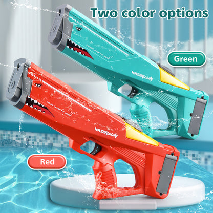 Automatic Electric Water Gun Toys Shark High Pressure Outdoor