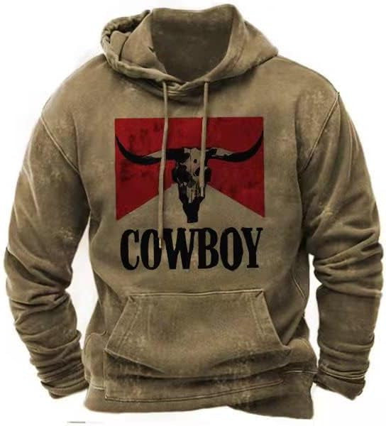 Printed Hoodie Men's Clothing Cj