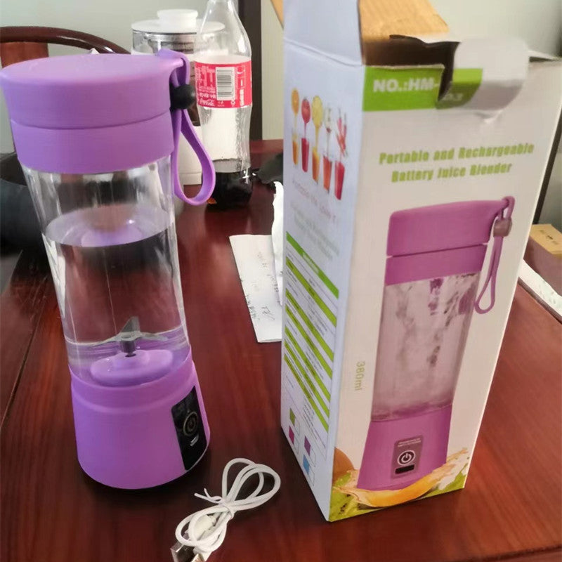 Portable Blender With USB Rechargeable Mini Juicer Modern Home Decor