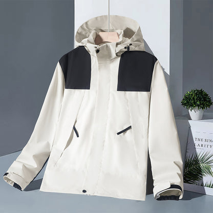 Women's Windproof Waterproof Thickened Warm Three-in-one