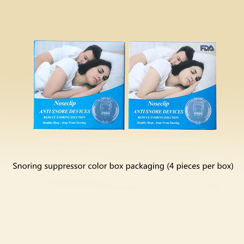 Silicone Magnetic Anti Snore Stop Snoring Nose Clip