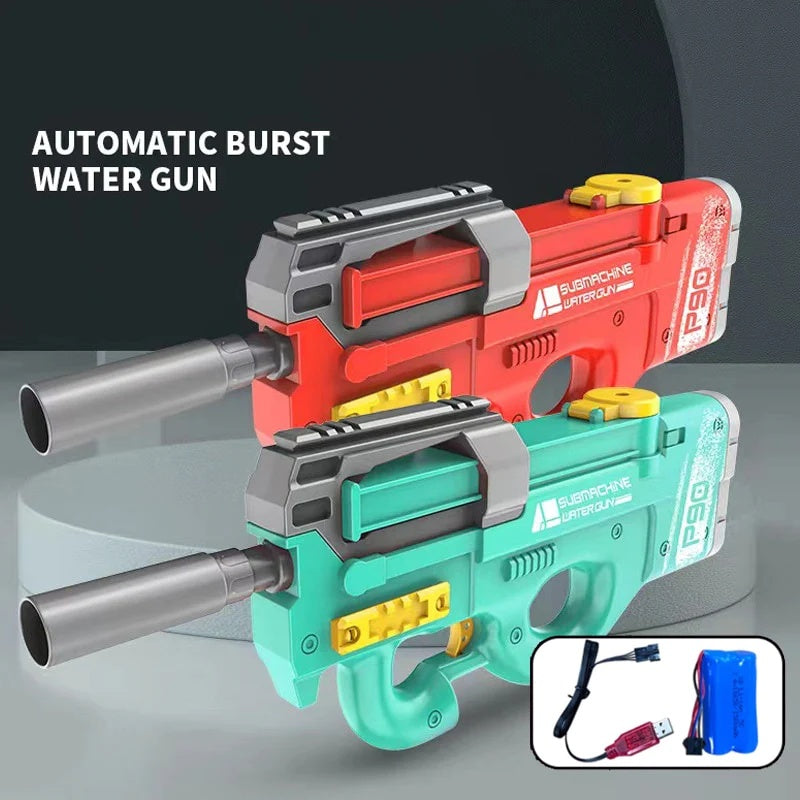 Automatic Electric Water Gun Toys Shark High Pressure Outdoor