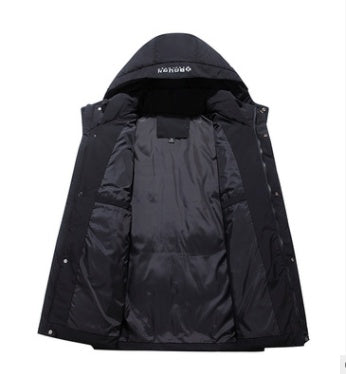 Winter Short Down Jacket Men's New Thickening