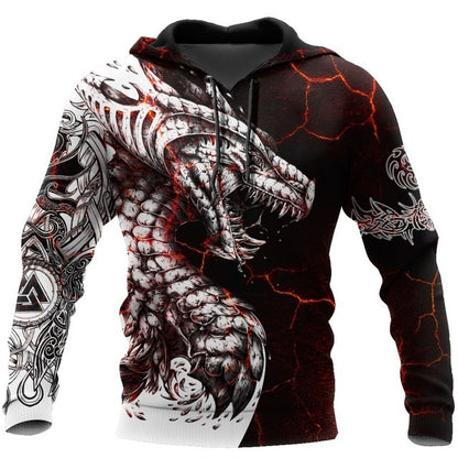 Hoodies For Men Cool Animal-print Street - your world