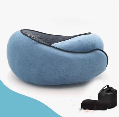 Travel Neck Pillow Non-Deformed Airplane Pillow your world